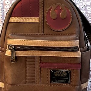 Star Wars Loungefly Finn mini Backpack.